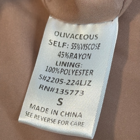 Olivaceous Green Quilted Puffer Jacket Oversized Size Small - Picture 7 of 10